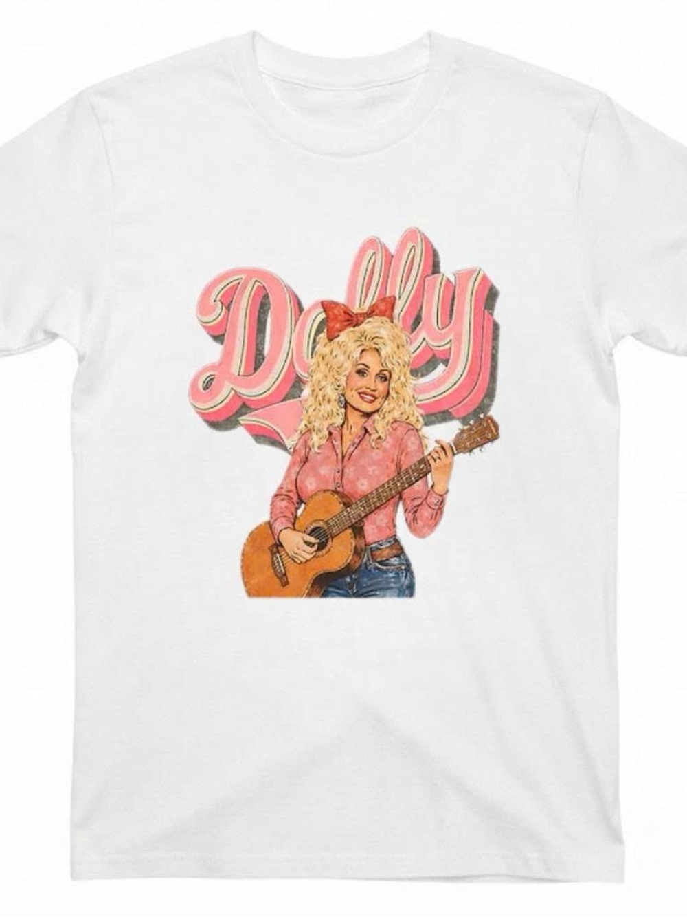 Gildan Shirt  with Polly Parton Graphic Tee